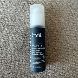 Paula’s Choice 1% BHA Exfoliating Gel Toner New 3.3 oz
